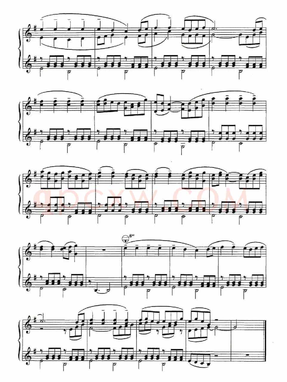 斯特拉文斯基 - 八首自由低音手风琴小品