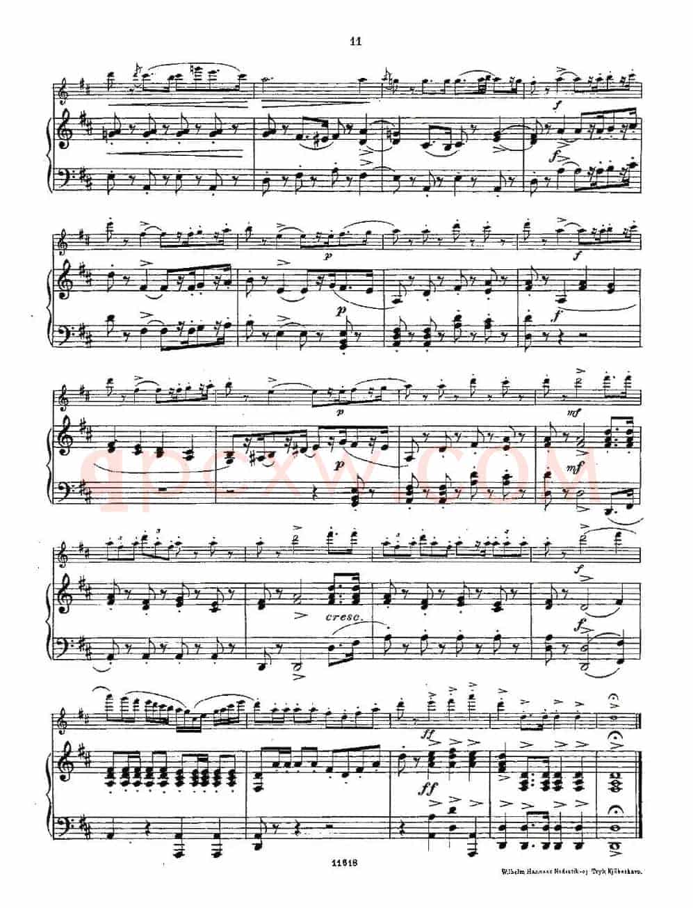 Opern-Transcriptionen.Op.45-3（长笛+钢琴伴奏）