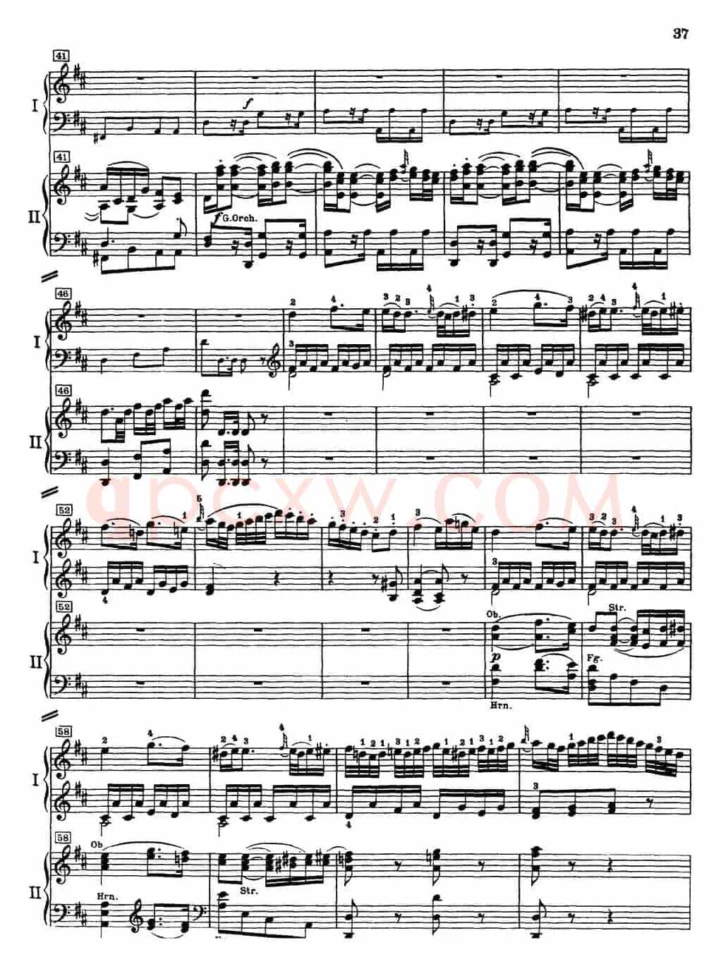 二十八部钢琴协奏曲 No.26（(P31-45）