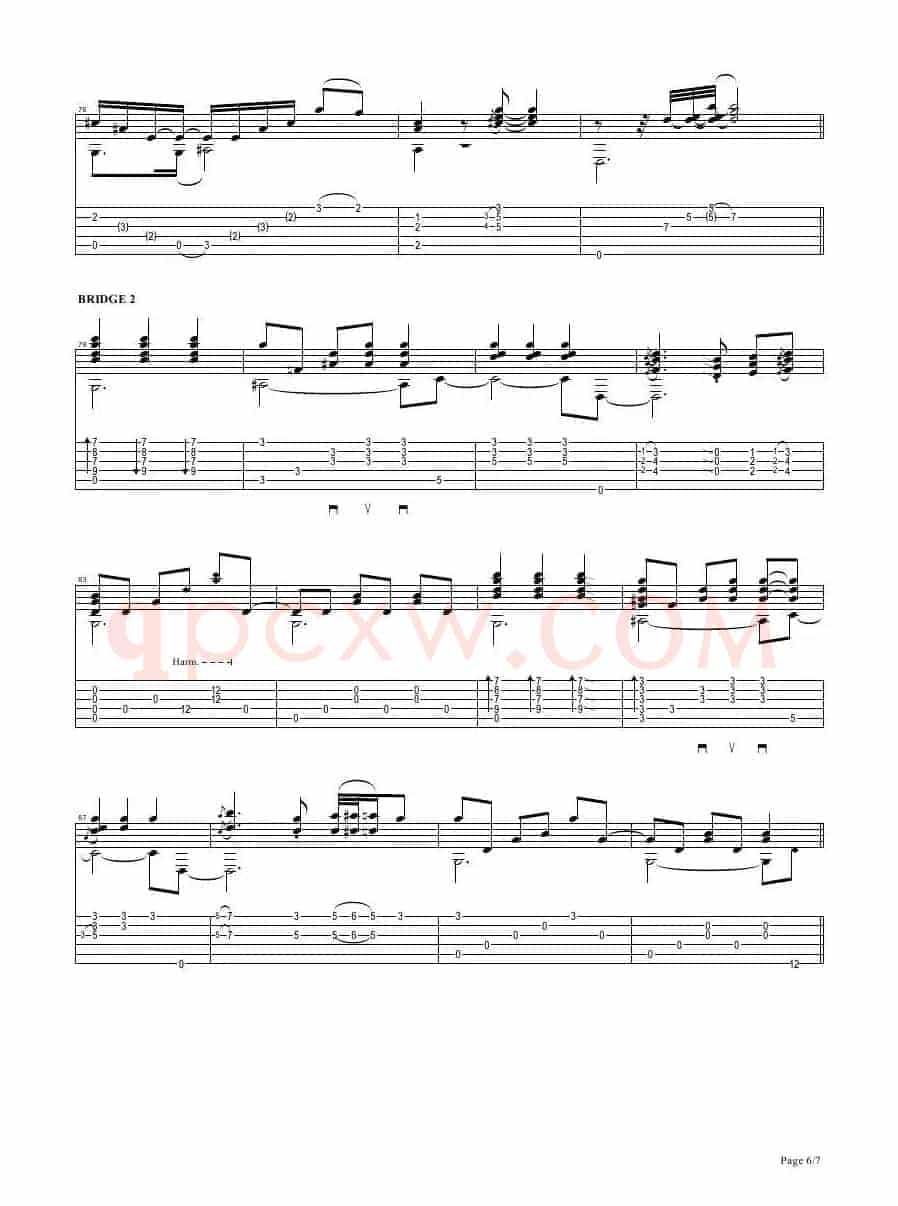 tommy emmanuel：smokey mountain lullaby（指弹吉它）