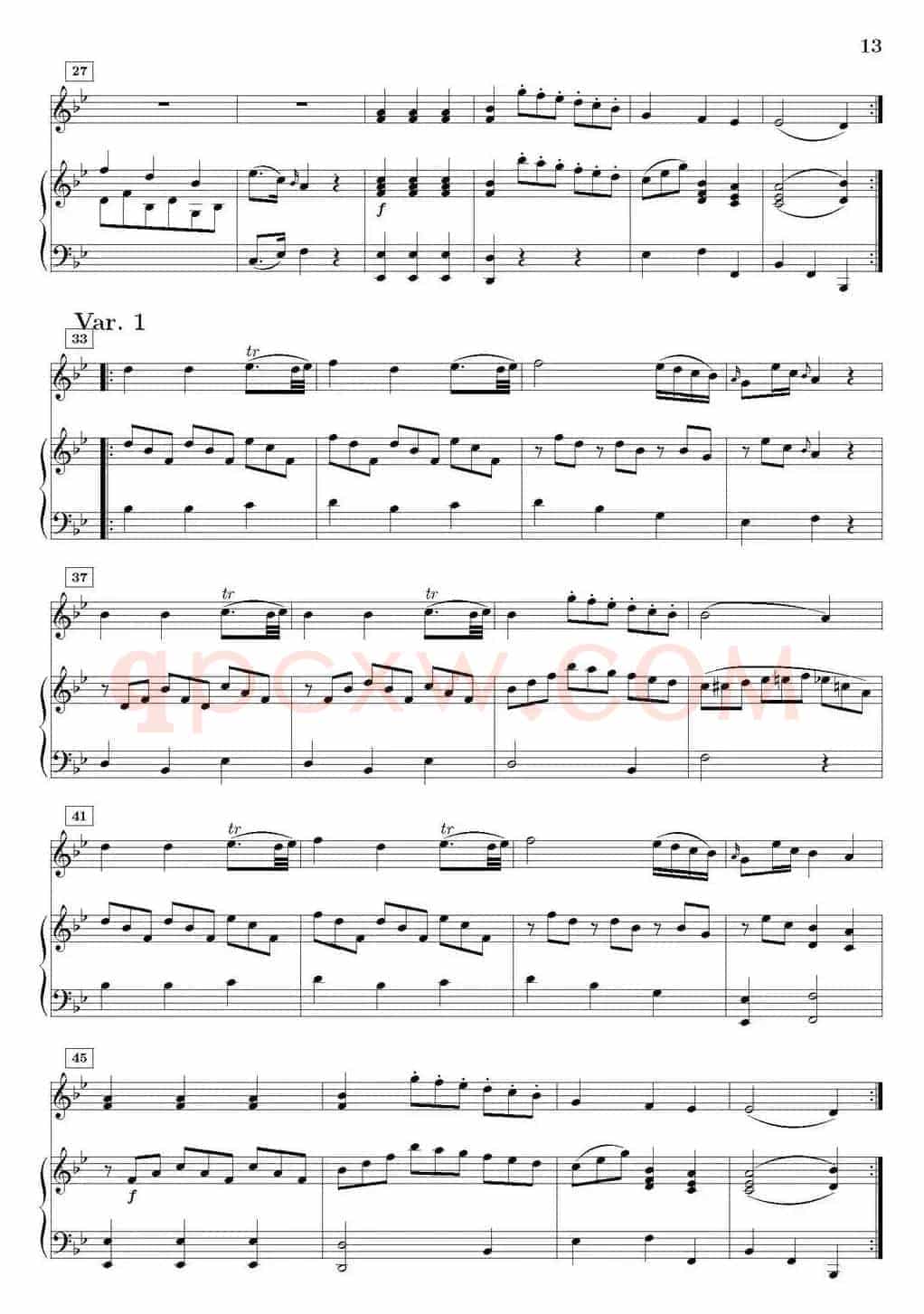 Sonata I（小提琴+钢琴伴奏）