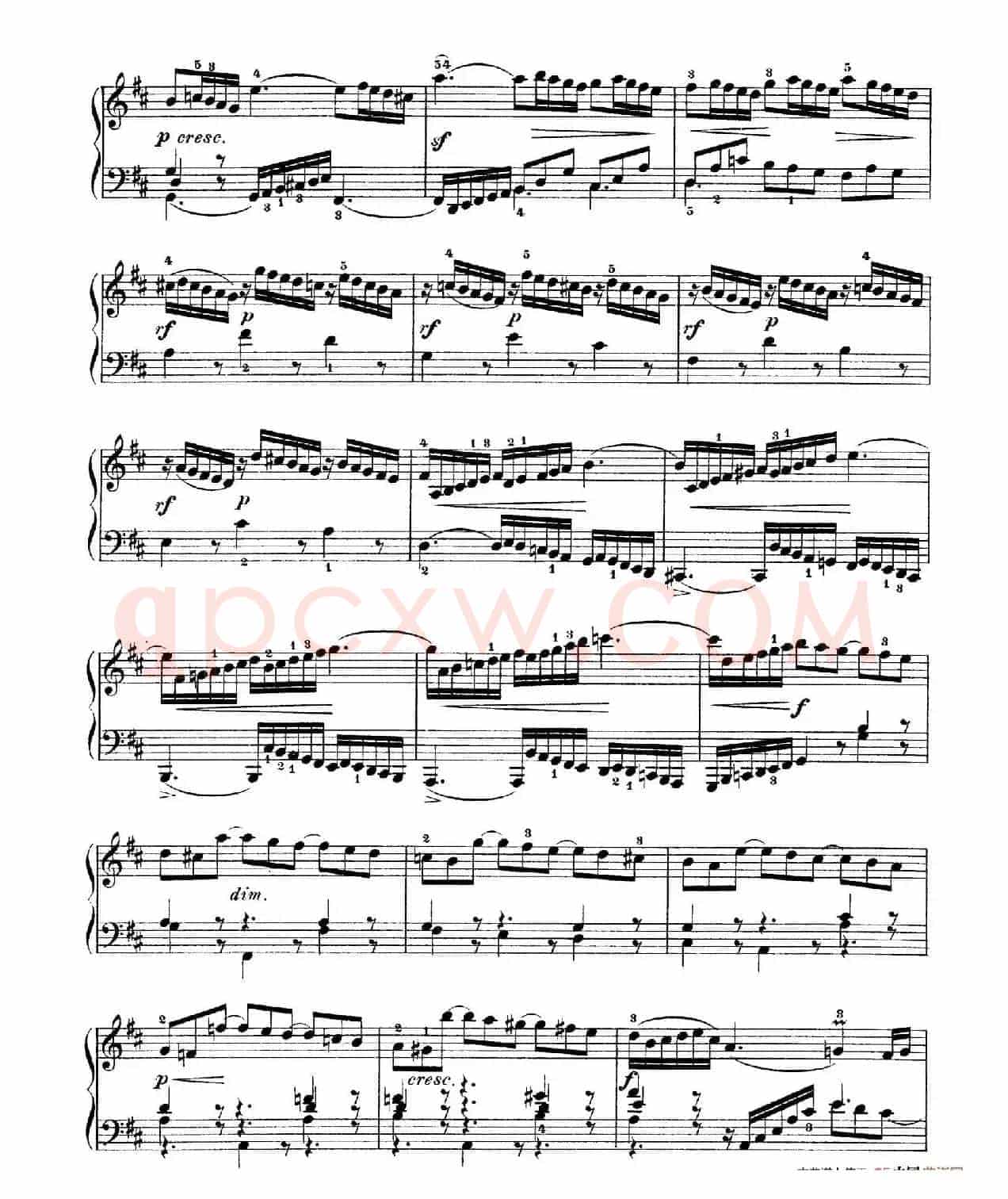 Six Partitas BWV 825-830(6首帕蒂塔·4)