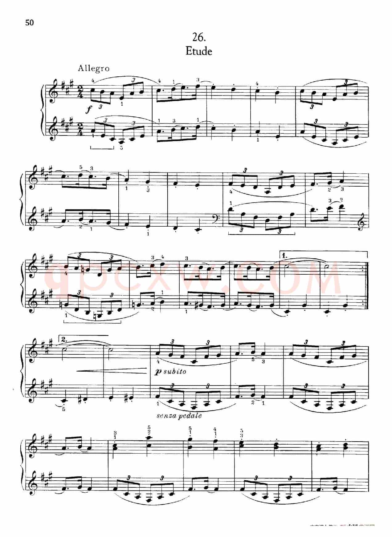 Thirty Pieces For Children Op.27(30首儿童钢琴曲 26—30)