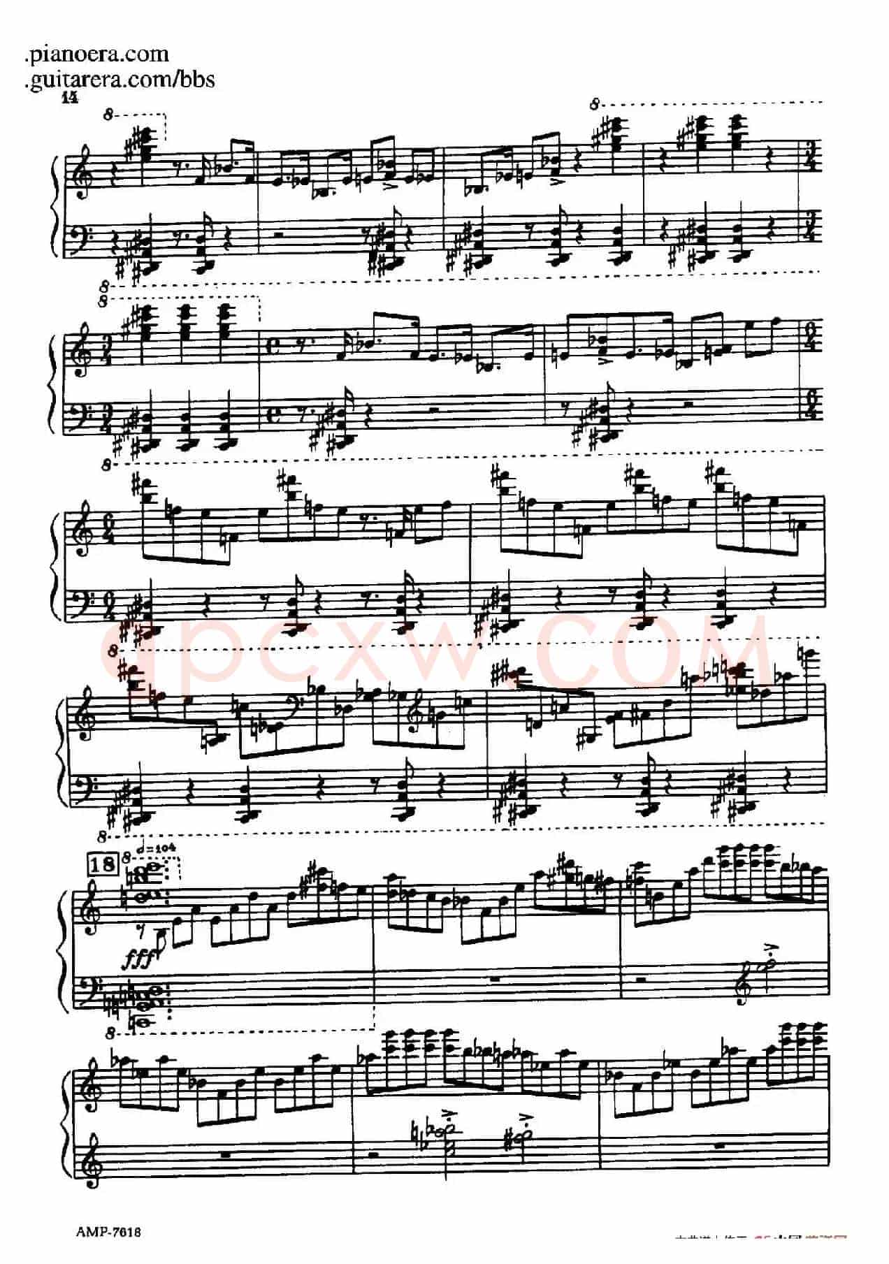 Piano Sonata(钢琴奏鸣曲· 第一乐章)