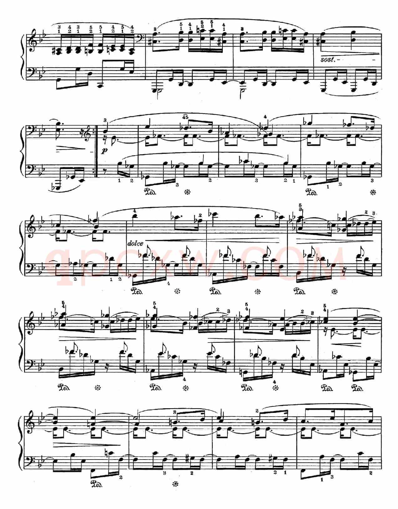 INTERMEZZO（8首钢琴小品第4首 Op.76，No.4.）