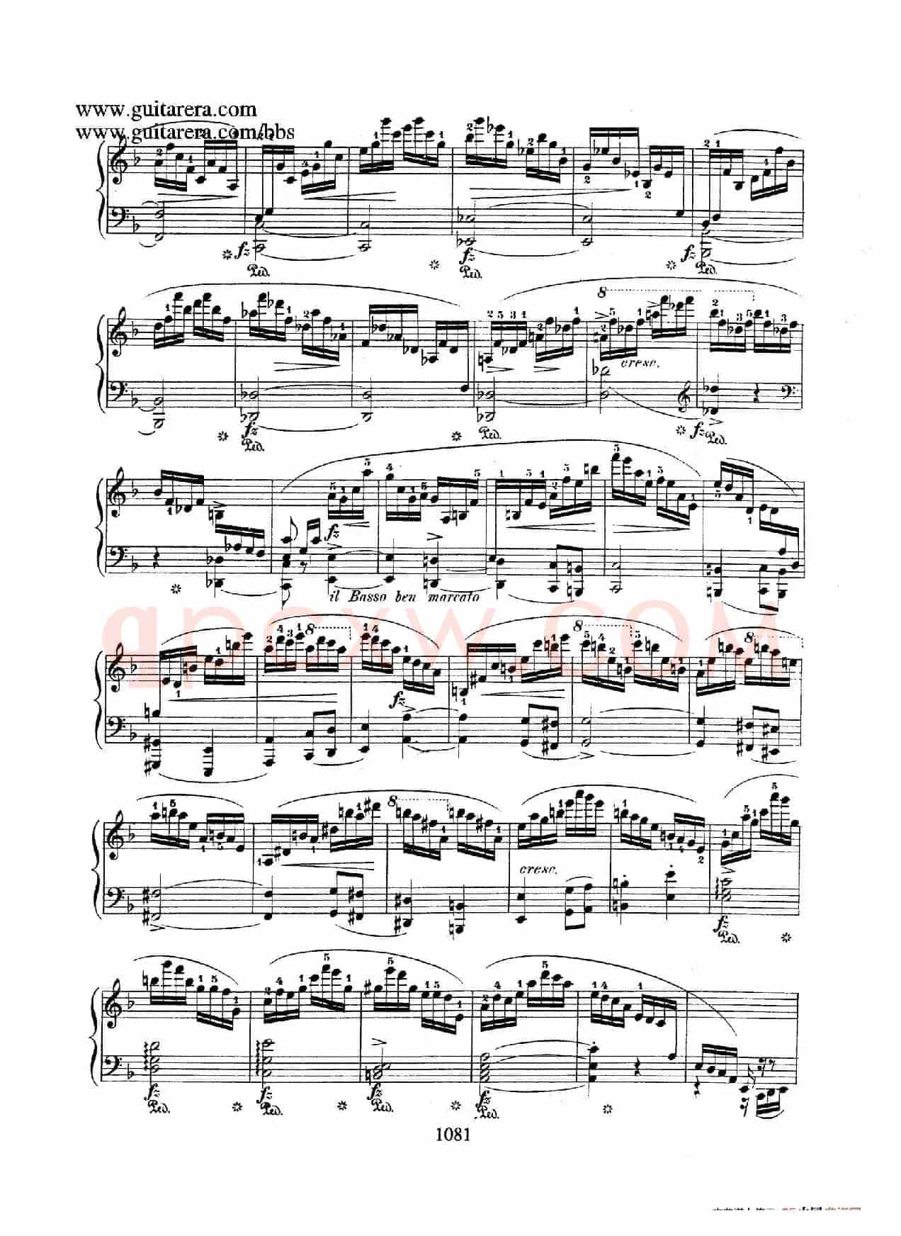 Krakowiak Grand Rondo de Concert Op.14 (克拉科维克音乐会用大回旋曲·钢琴独奏版)
