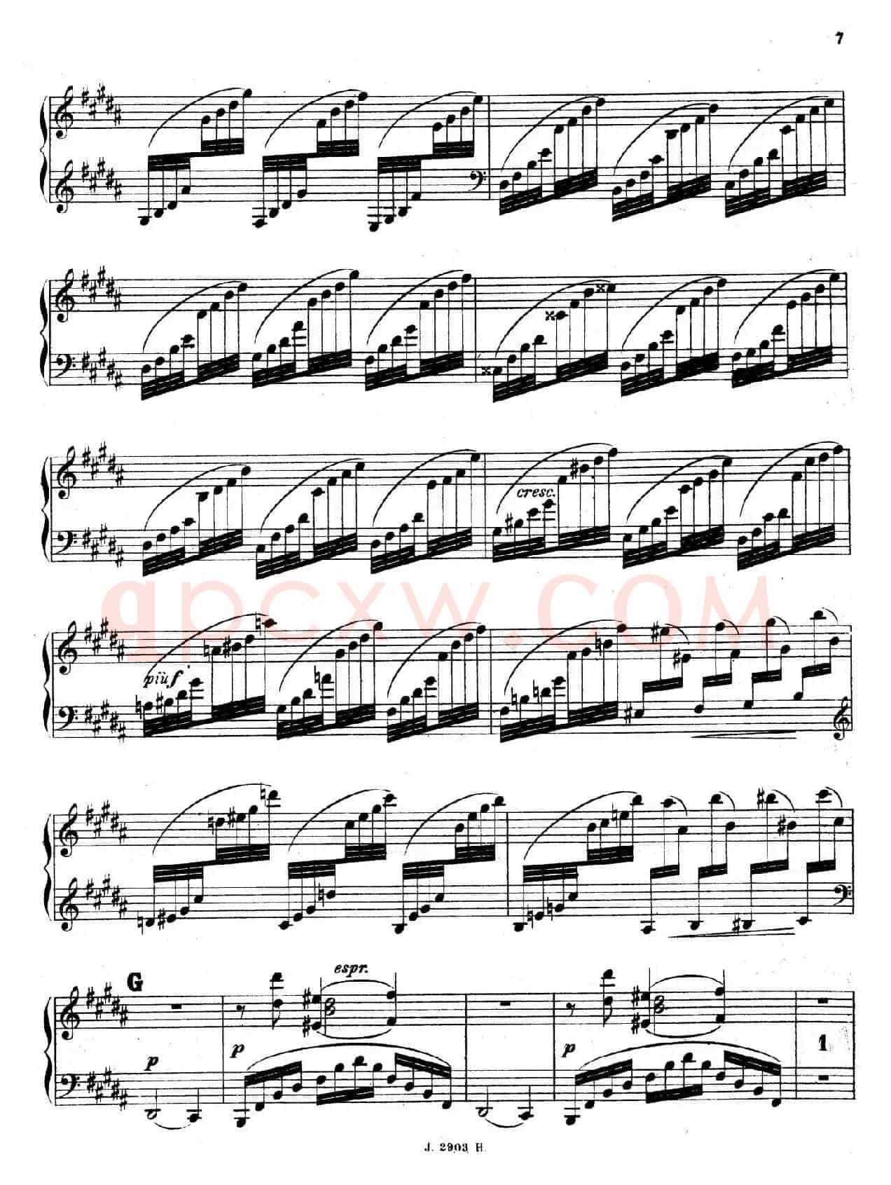 Symphony on a French Mountain Air Op.25(法国山歌交响曲·钢琴独奏·Ⅰ)