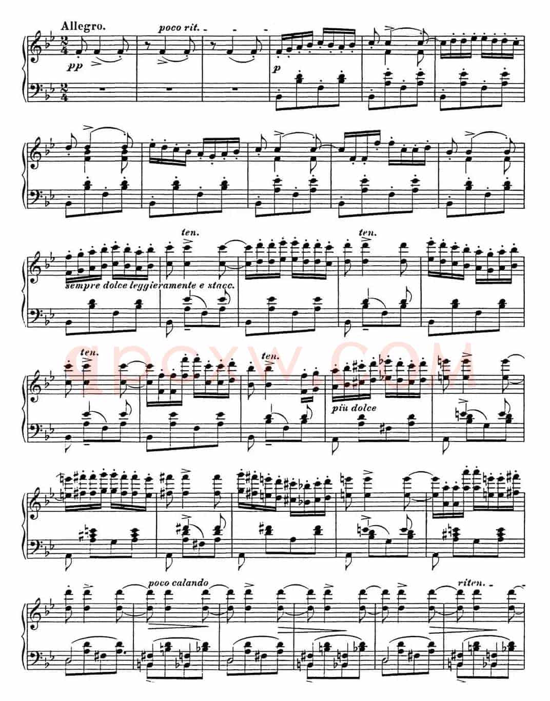 李斯特 匈牙利狂想曲 Hungarian Rhapsodies S.244 No.6