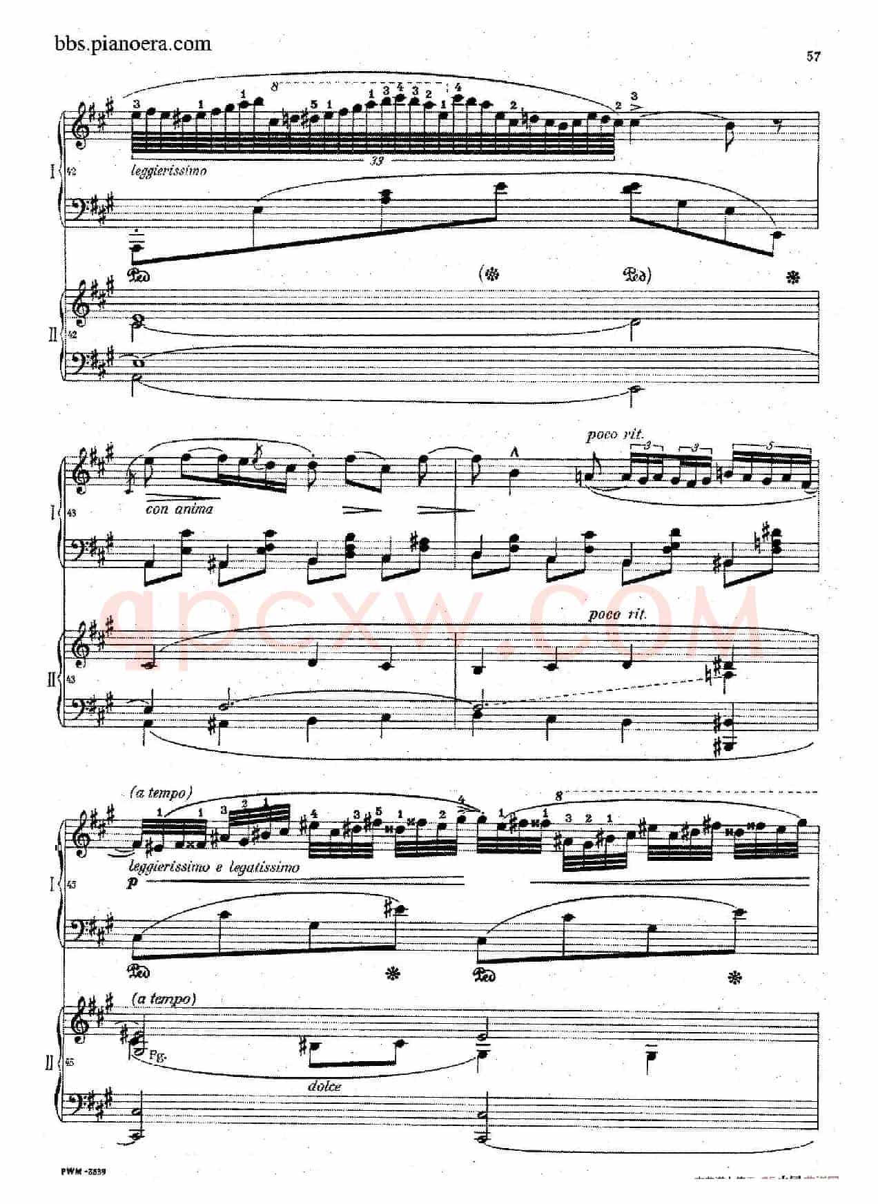 Grand Fantasy on Polish Airs Op.13(华丽的波兰民歌幻想曲·双钢琴版)