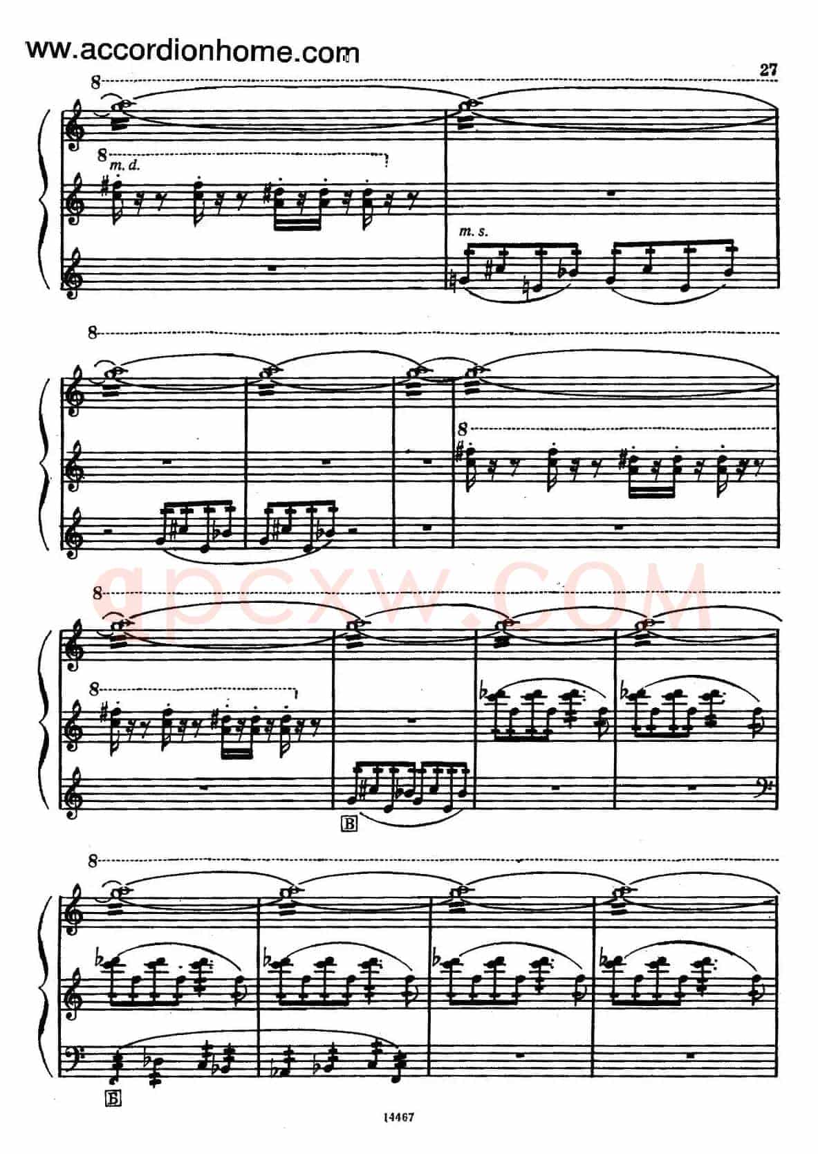 Sonate No.3(奏鸣曲三号)(第二乐章)