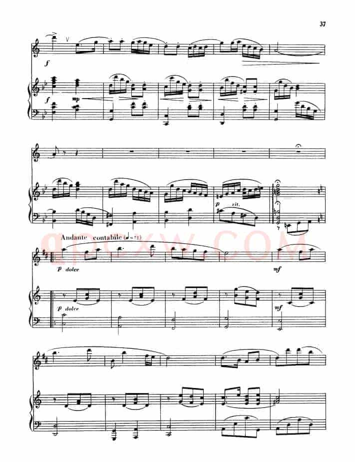 回旋曲（单簧管+钢琴伴奏）
