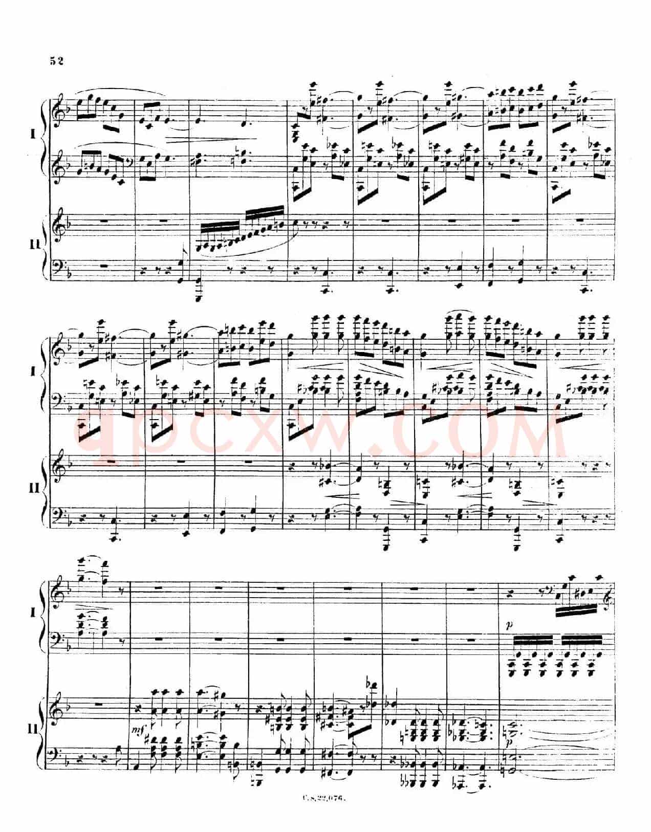 Piano Concerto No.2 in F Major Op.35(F大调第二钢琴协奏曲·Ⅱ·双钢琴)