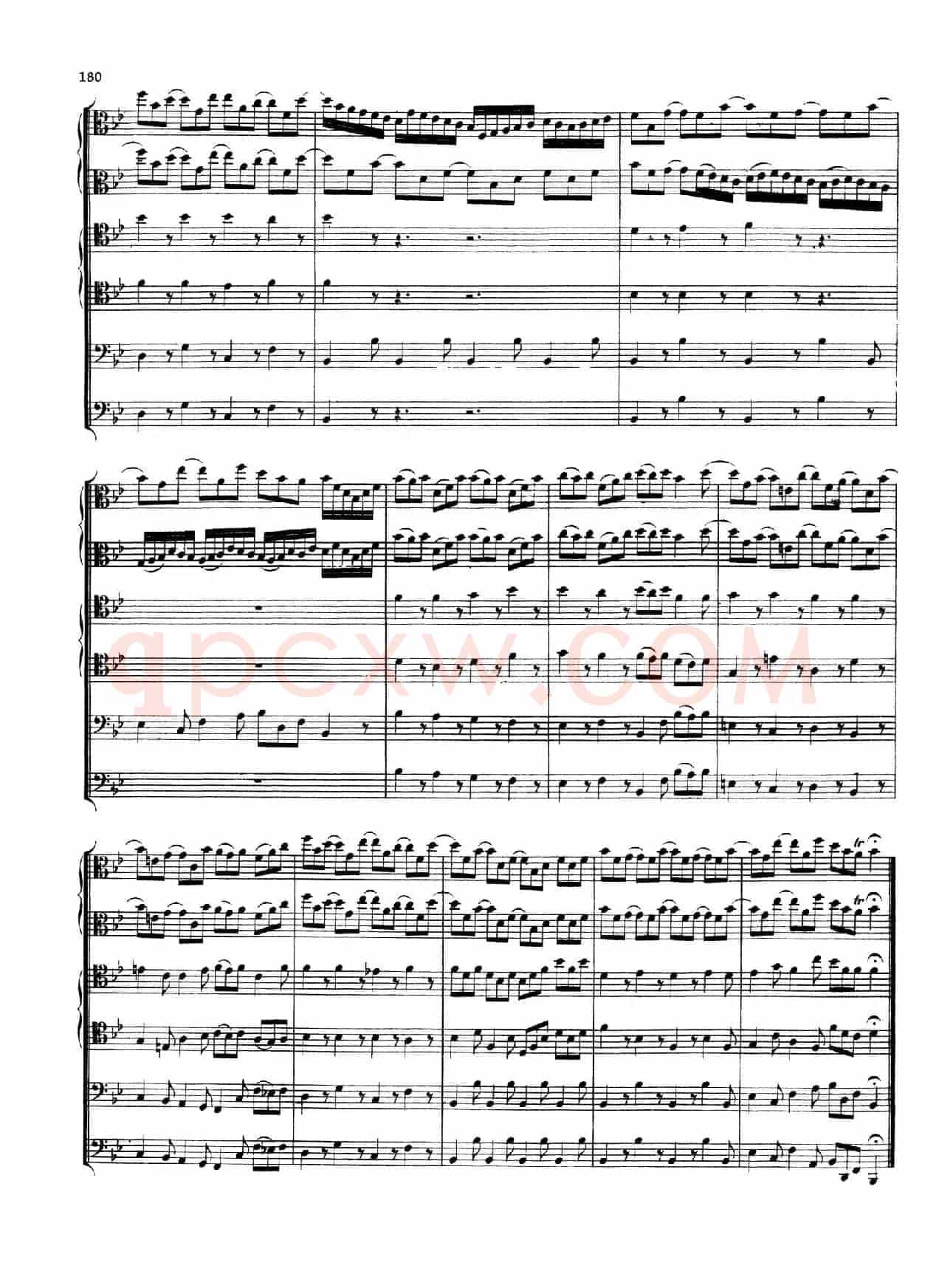 Brandenburg Concerto No.6 in B-flat Major（勃兰登堡协奏曲第六号）