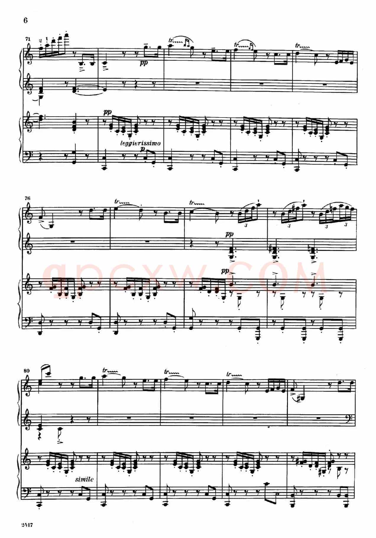 Introduction et Rondo Capriccioso Op.28(引子与随想回旋曲·双钢琴)