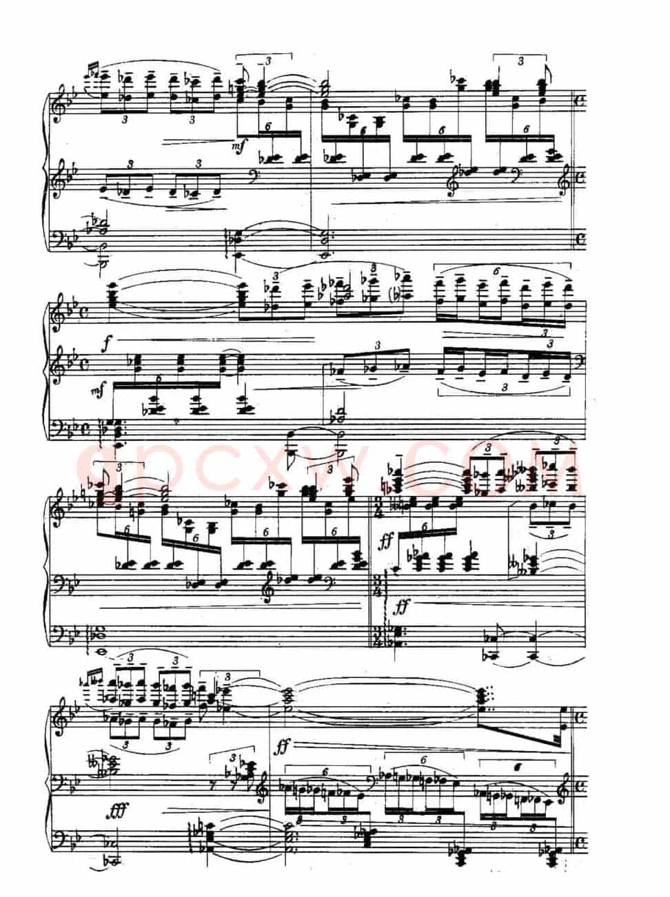 Six Préludes Exotiques Op·17（6首特色前奏曲·5）