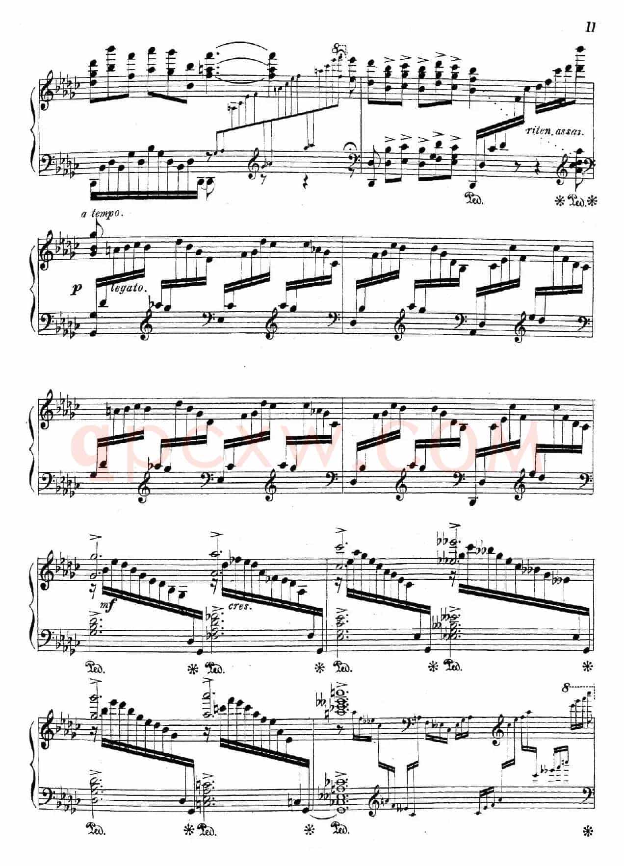 3首音乐会练习曲（Three Concert Etudes Op.24）（Ⅰ）