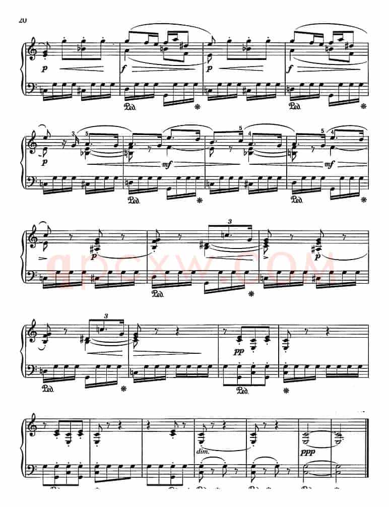不可不弹的世界钢琴名曲：磨坊