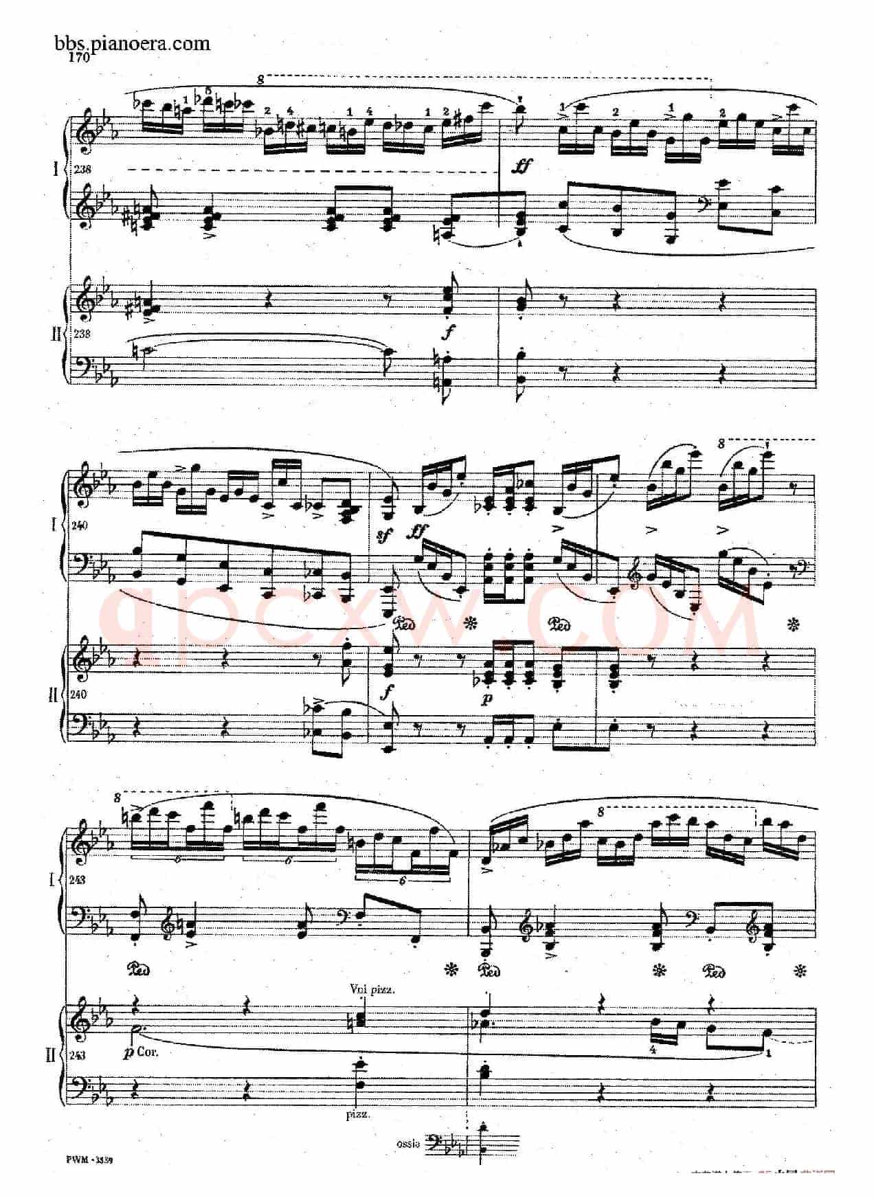 Grande Polonaise Brilliante Preceded by an Andante Spianato Op.22(平静的行板与华丽的波兰舞曲·双钢琴版)