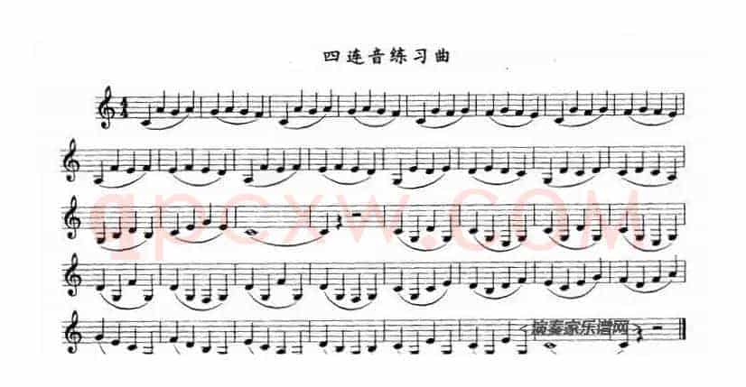 3首单簧管练习曲