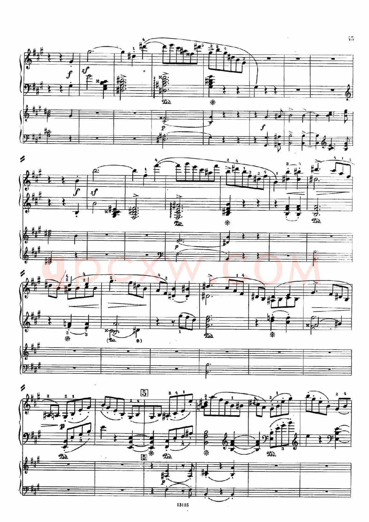 Piano Concerto in a Minor Op.54（a小调钢琴协奏曲·双钢琴）