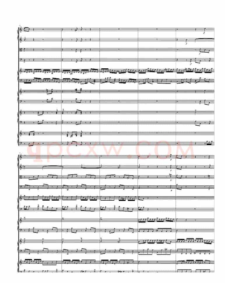 四羽管键琴协奏曲 BWV1065