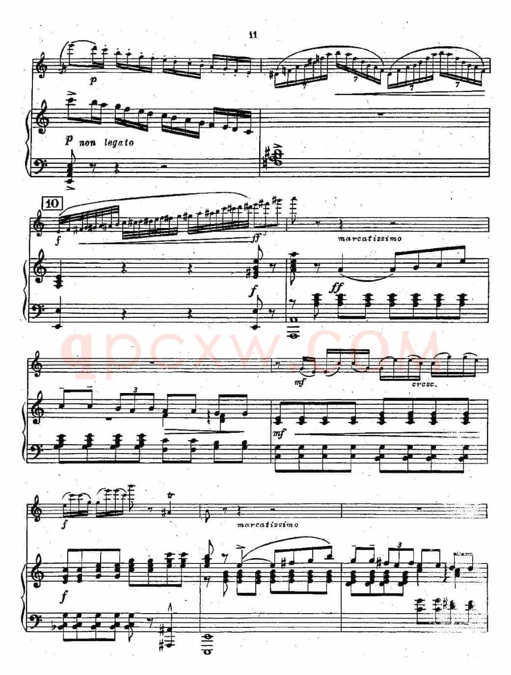 Chaminade Flute Concertino（莎米纳德长笛协奏曲）