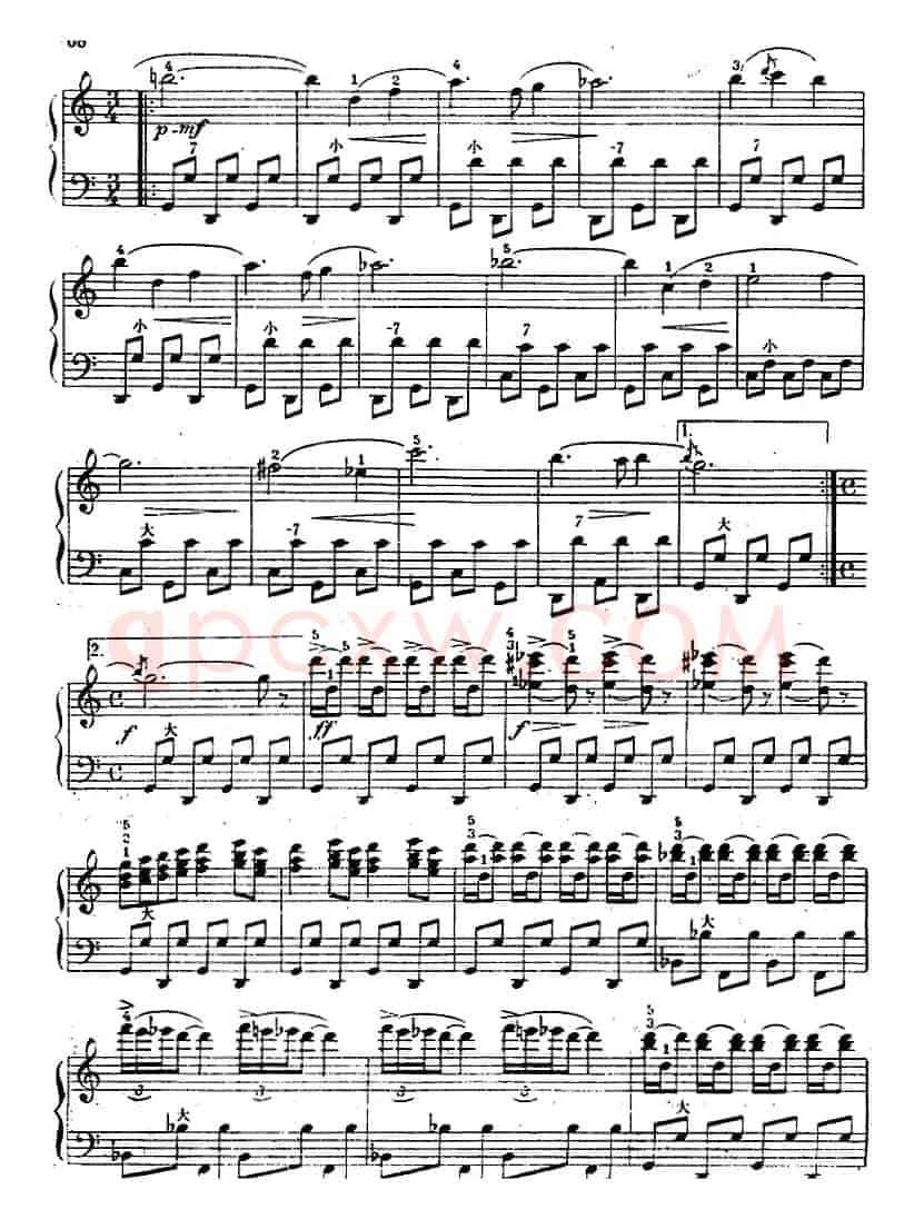 手风琴世界名曲：马刀舞