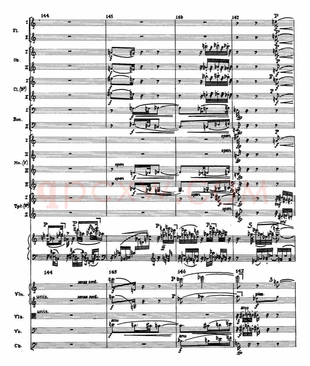 Piano Concerto Op.42（钢琴协奏曲总谱P1-34）