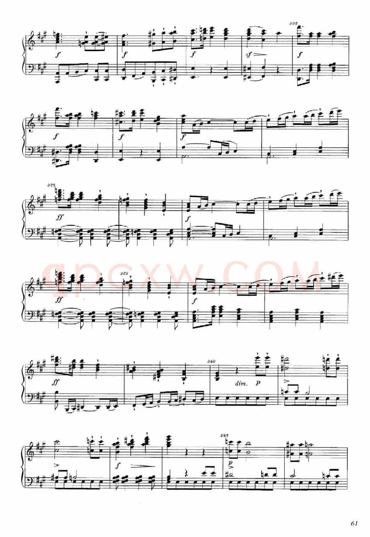A大调钢琴大奏鸣曲（Grobe Sonate in A Major WWV 26）