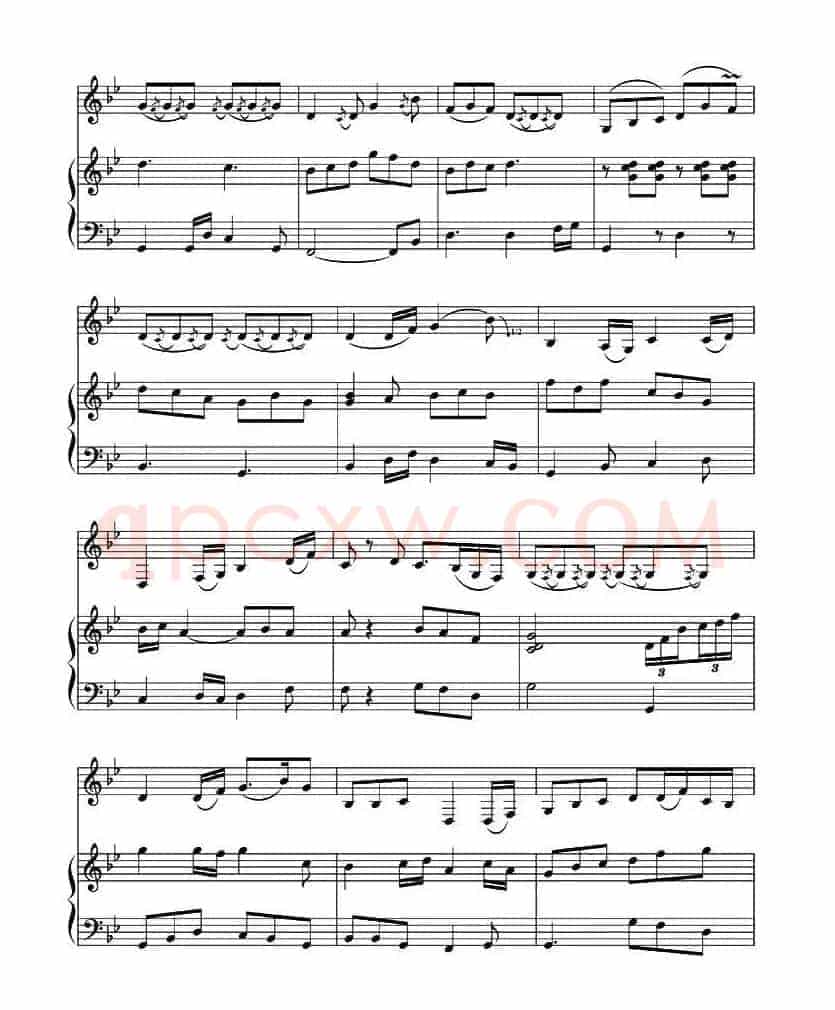 萨尔图畅想曲（二胡独奏+钢琴伴奏）