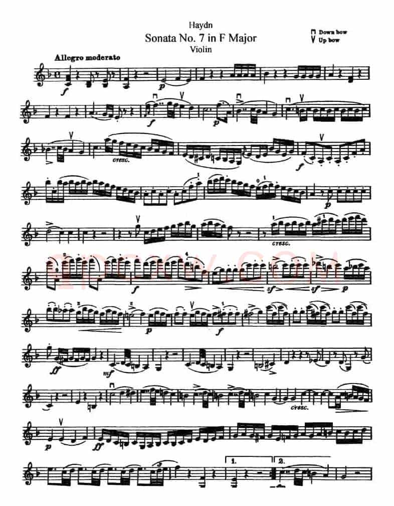 Soata No.7 in F Major