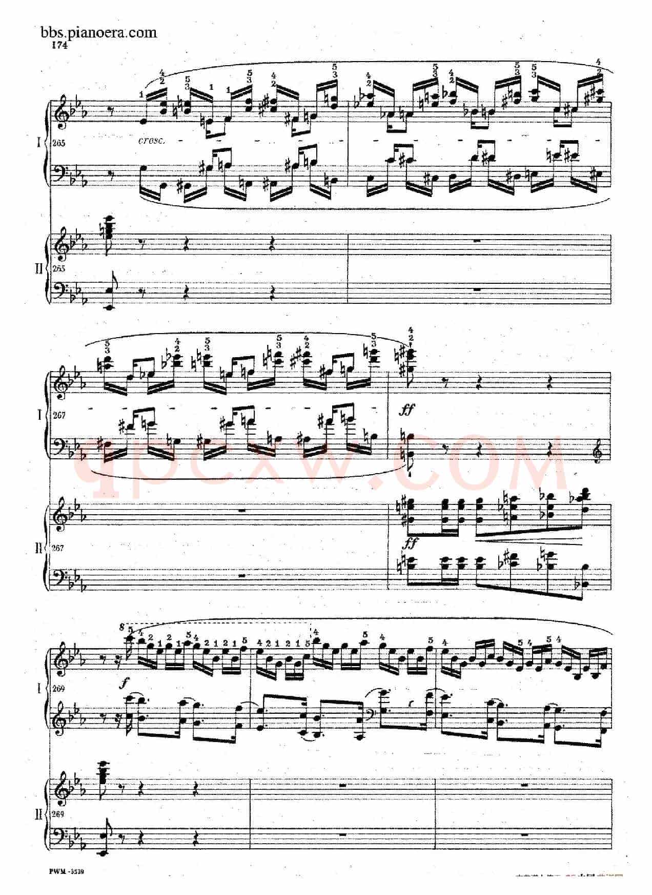 Grande Polonaise Brilliante Preceded by an Andante Spianato Op.22(平静的行板与华丽的波兰舞曲·双钢琴版)