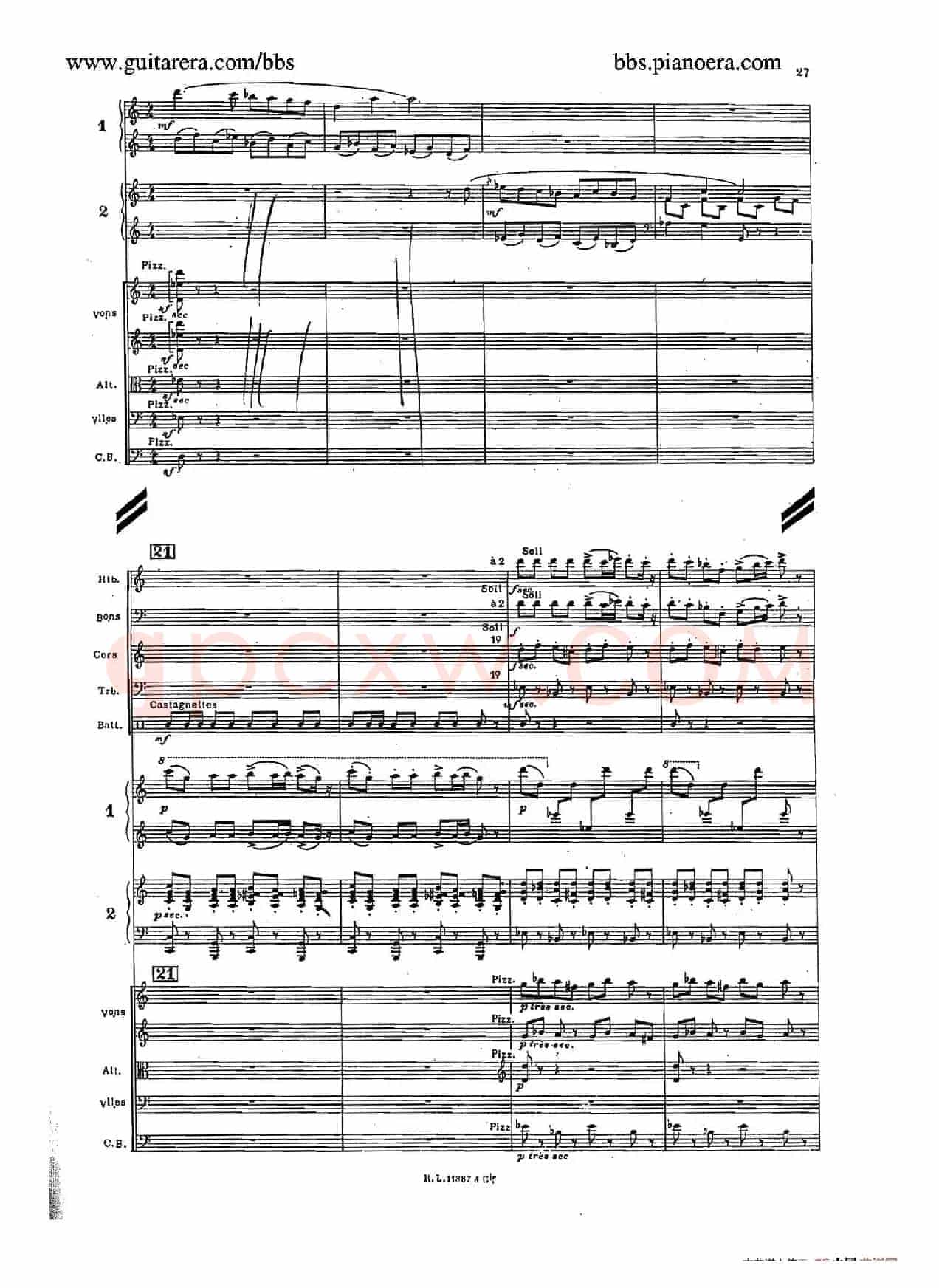Concerto for 2 Pianos in d Minor(d小调双钢琴协奏曲·总谱)