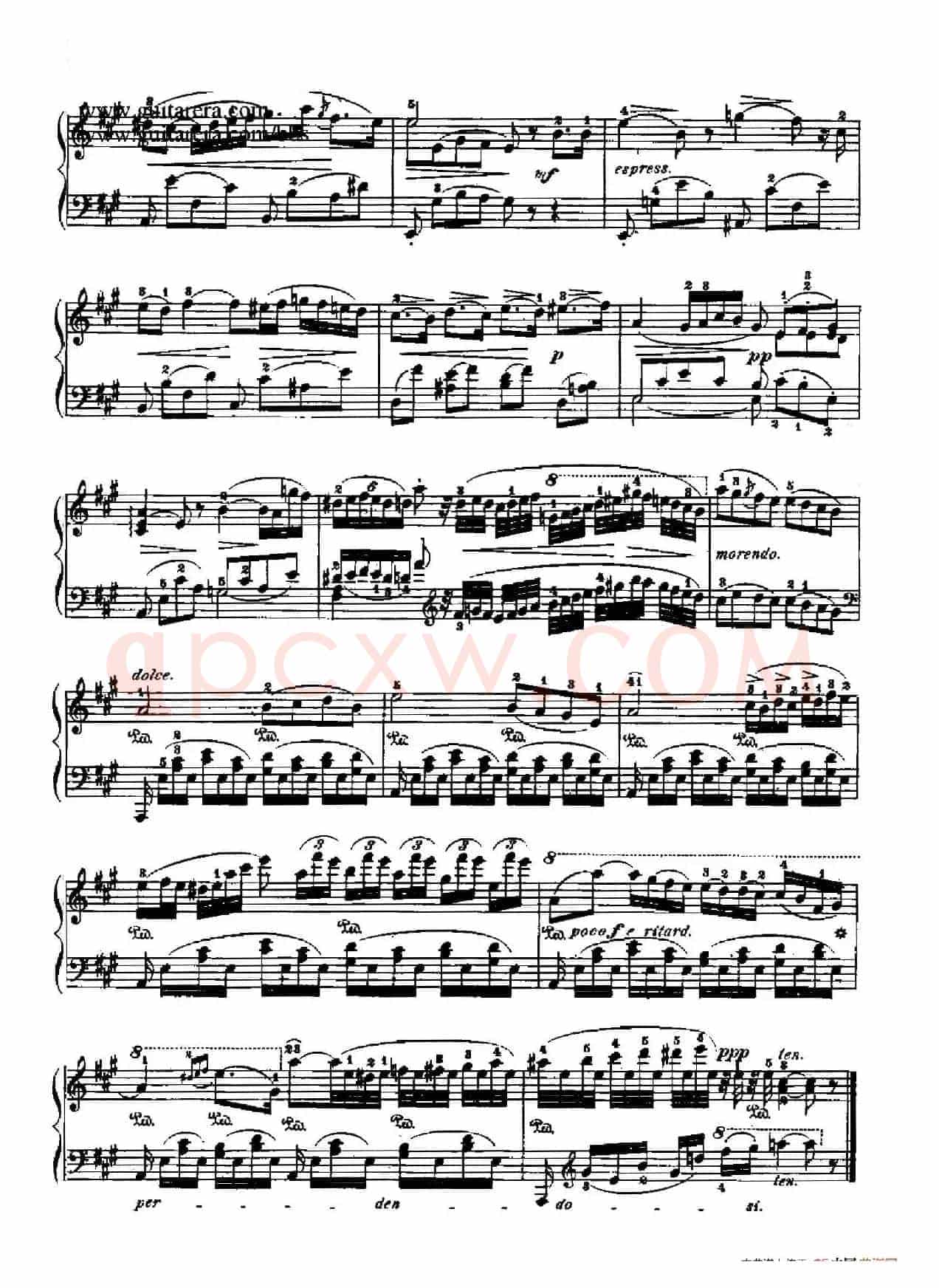 Nocturne No.4 in A Major (A大调第四号夜曲)