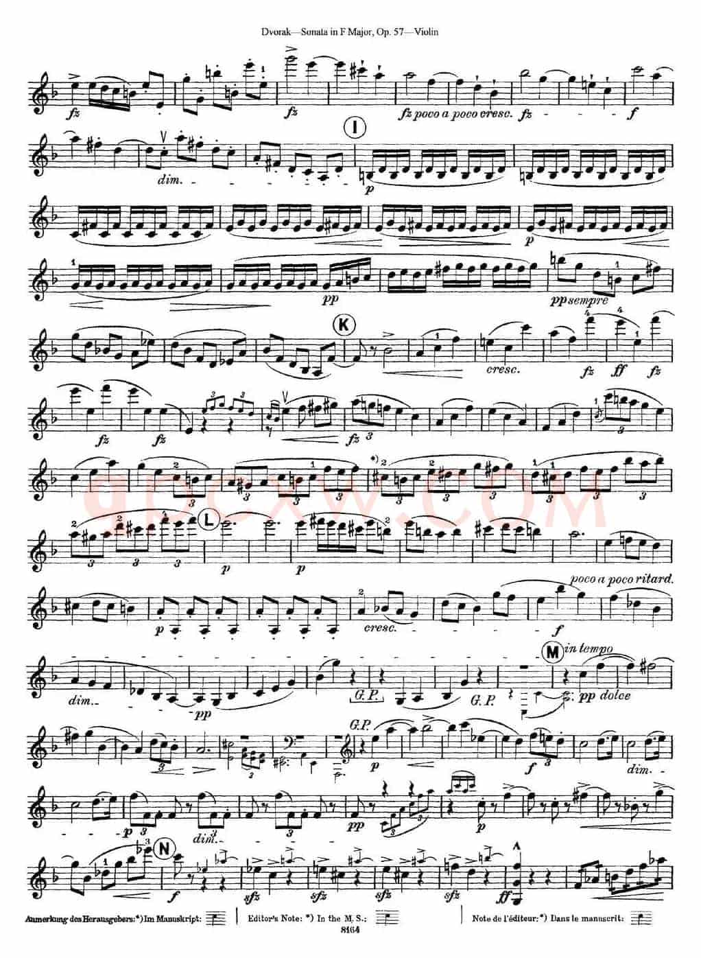 Violin Sonata Op.57