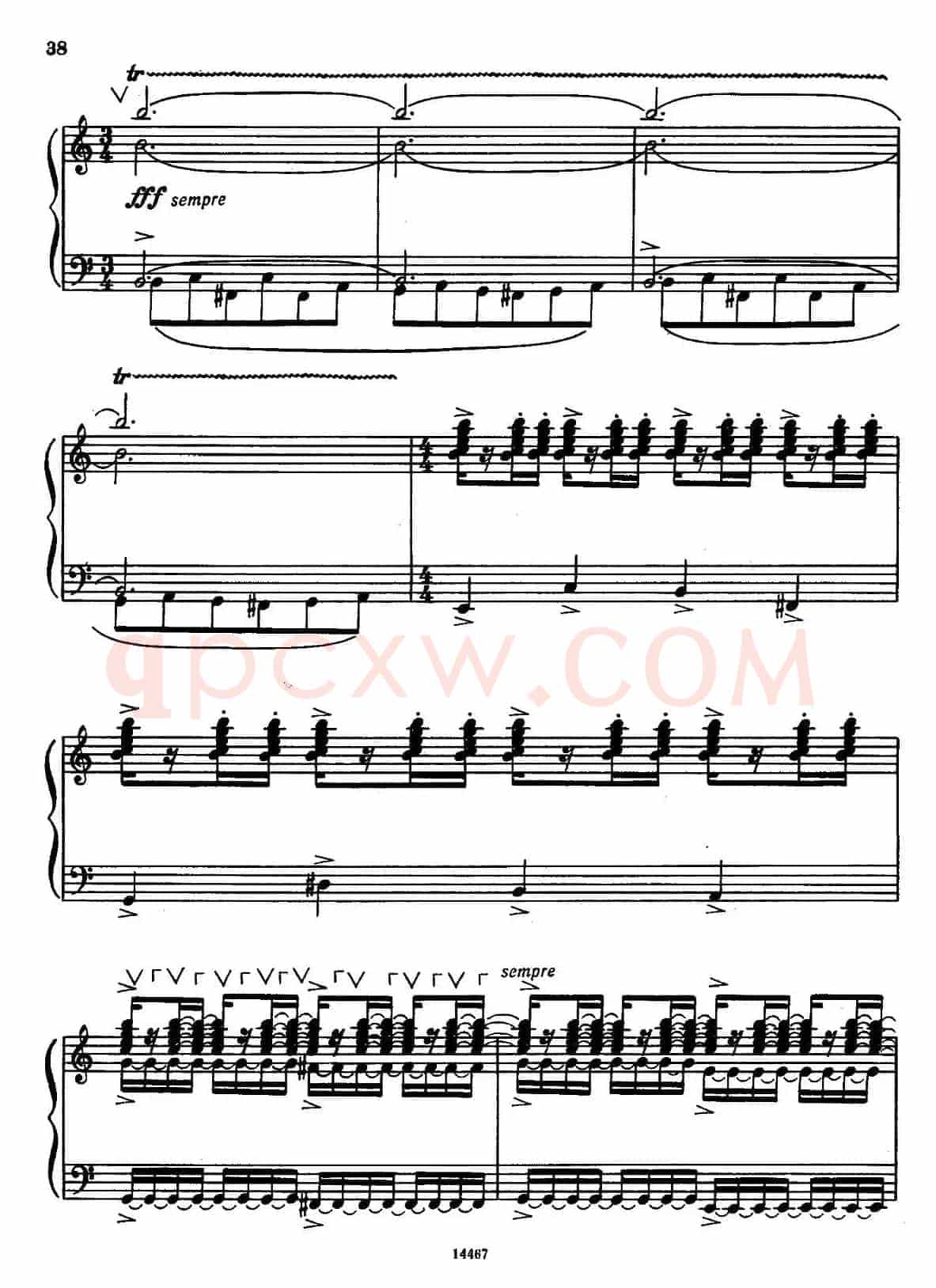 Sonate No.3(奏鸣曲三号)(第四乐章)