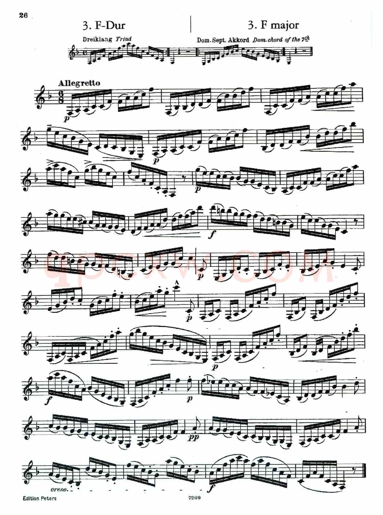 DEMNITZ（单簧管练习曲）