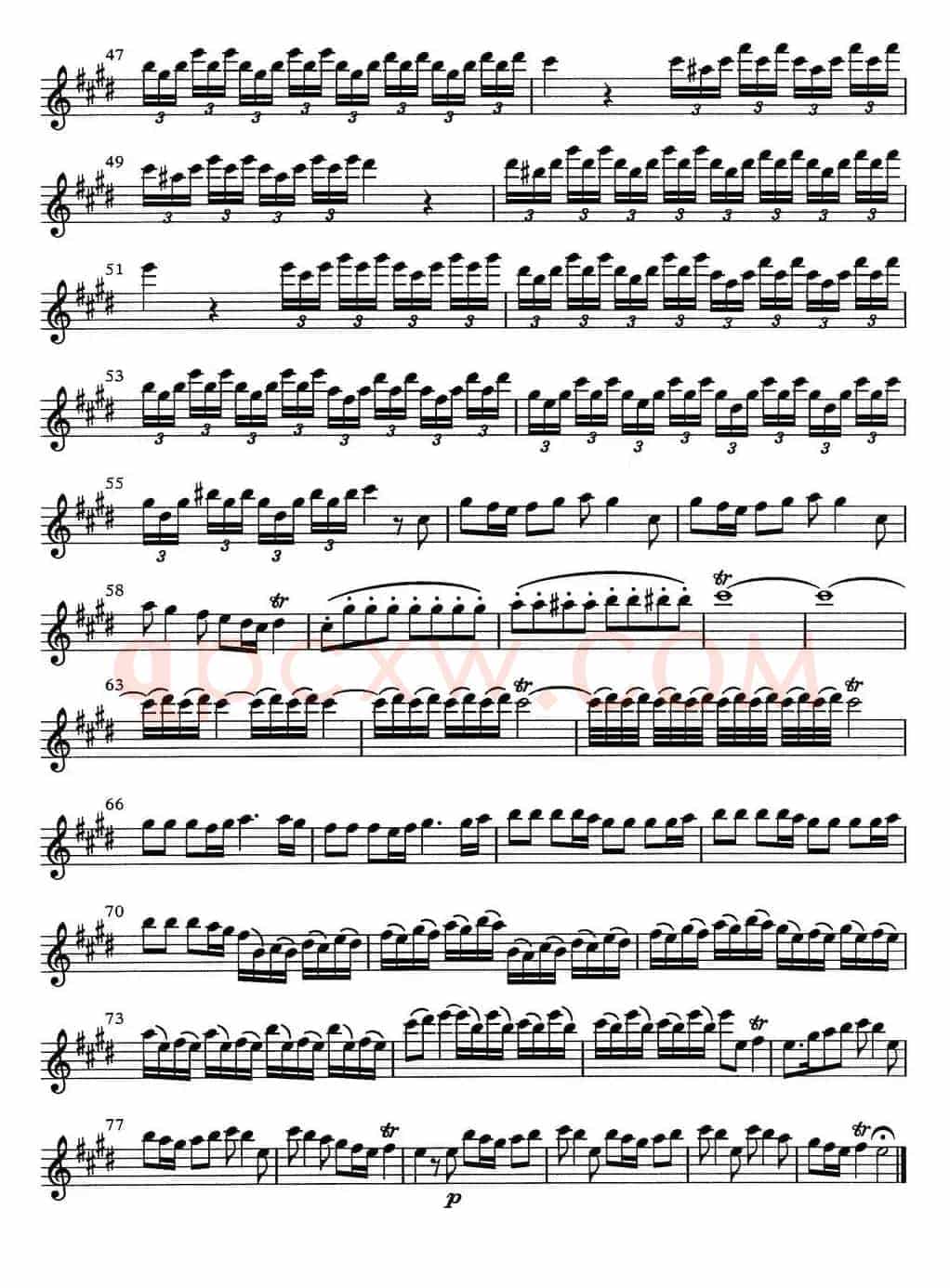  All parts of Spring（四季·春天）（主奏小提琴分谱）