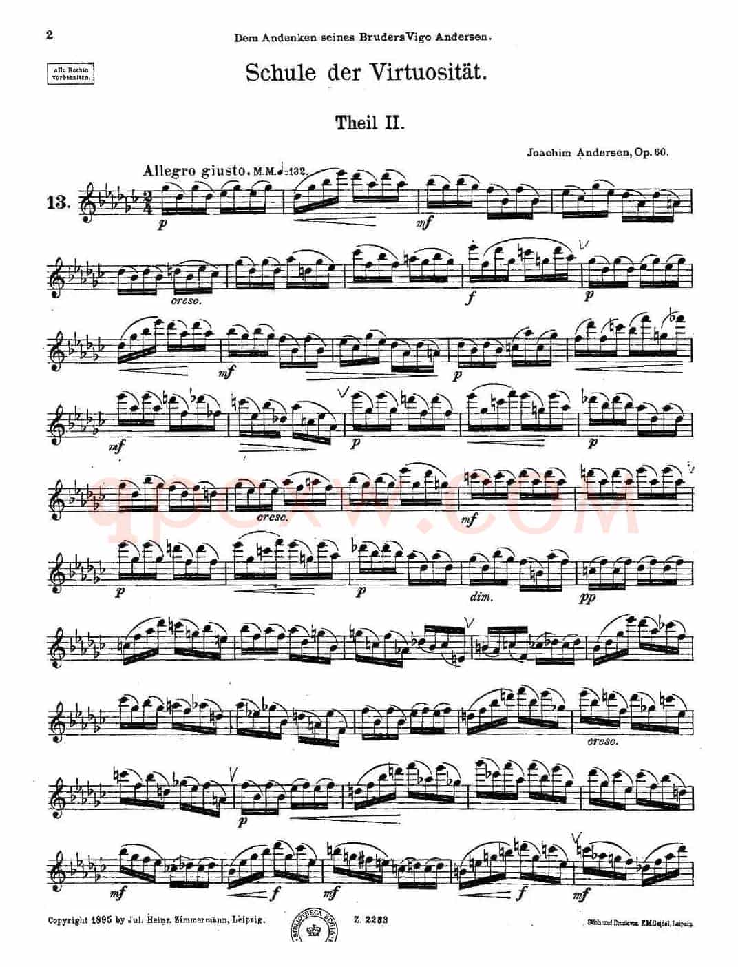 Schule der Virtuosität. Op. 60（13）