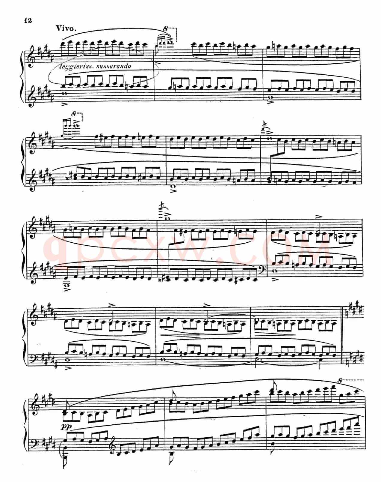 Nocturne Fantasie Op.20（幻想夜曲）