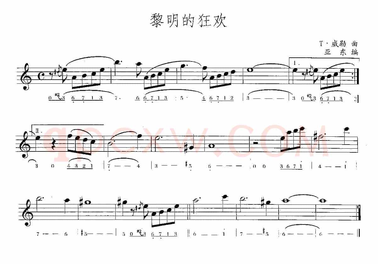 黎明的狂欢