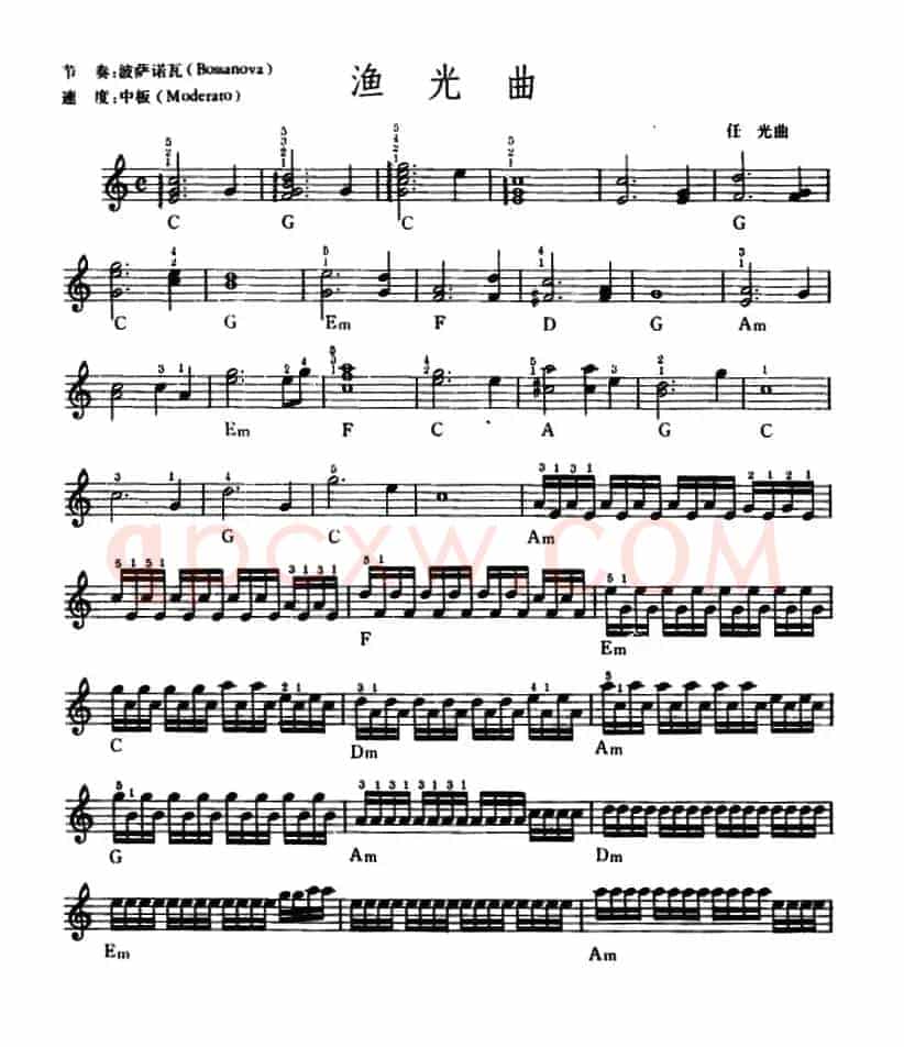 渔光曲（吴嘉平编配版）
