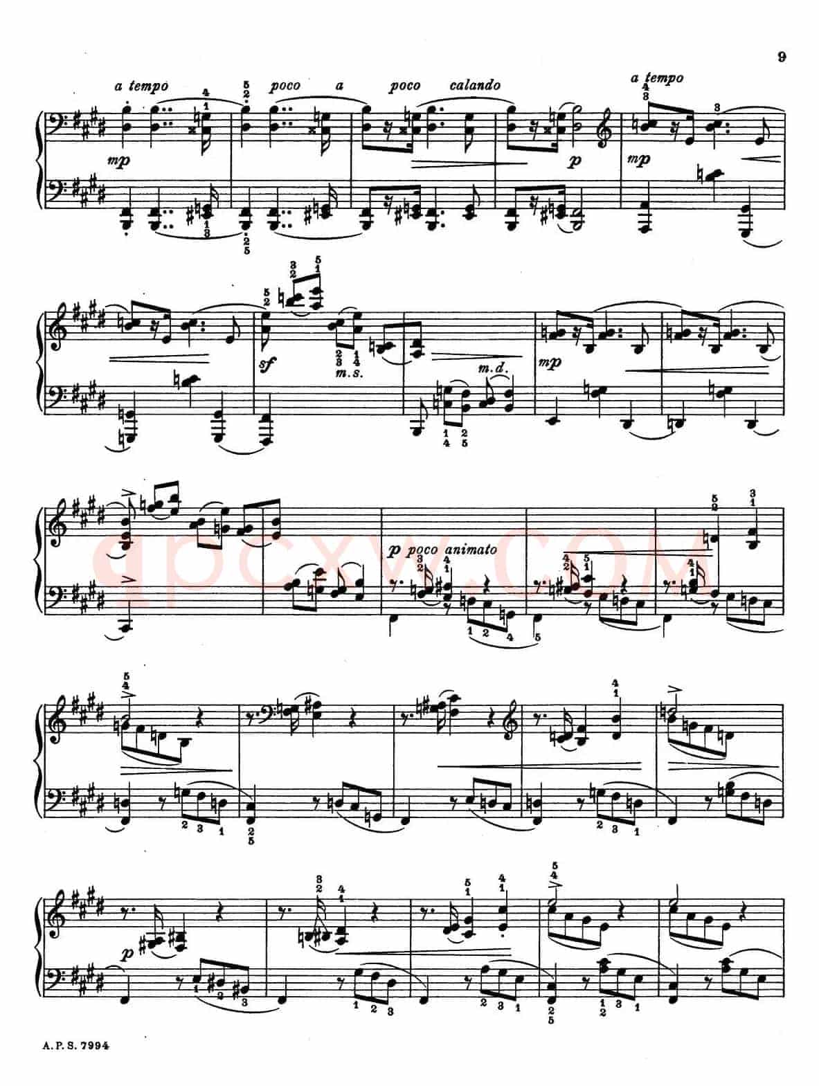 2首玛祖卡舞曲（2）（Two Mazurkas Op.28 No.2）