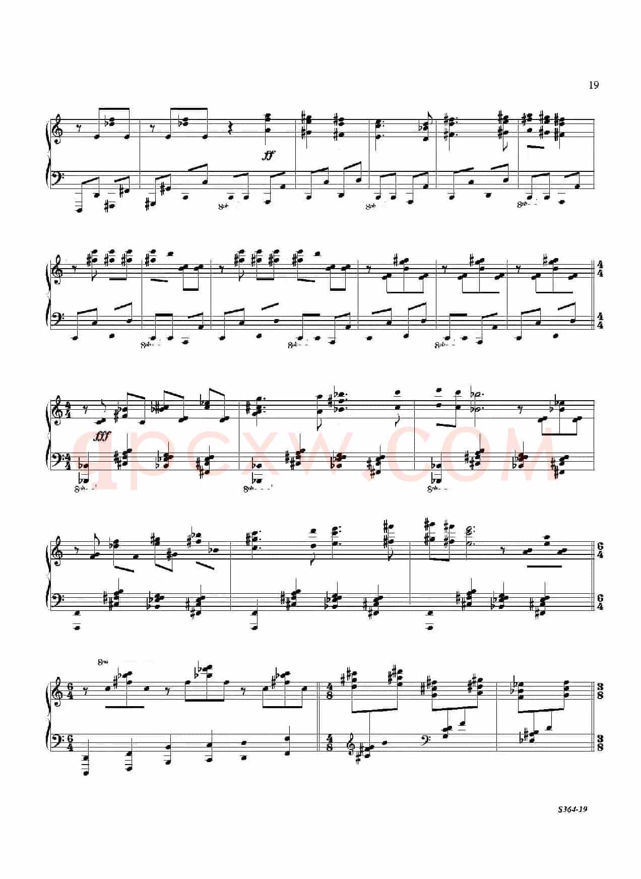 Piano Sonata No.8（第八钢琴奏鸣曲）（1）