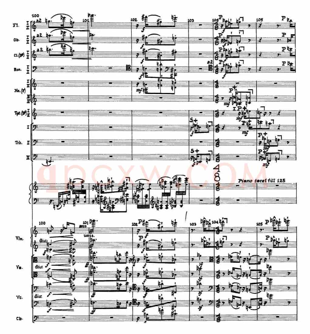 Piano Concerto Op.42（钢琴协奏曲总谱P1-34）