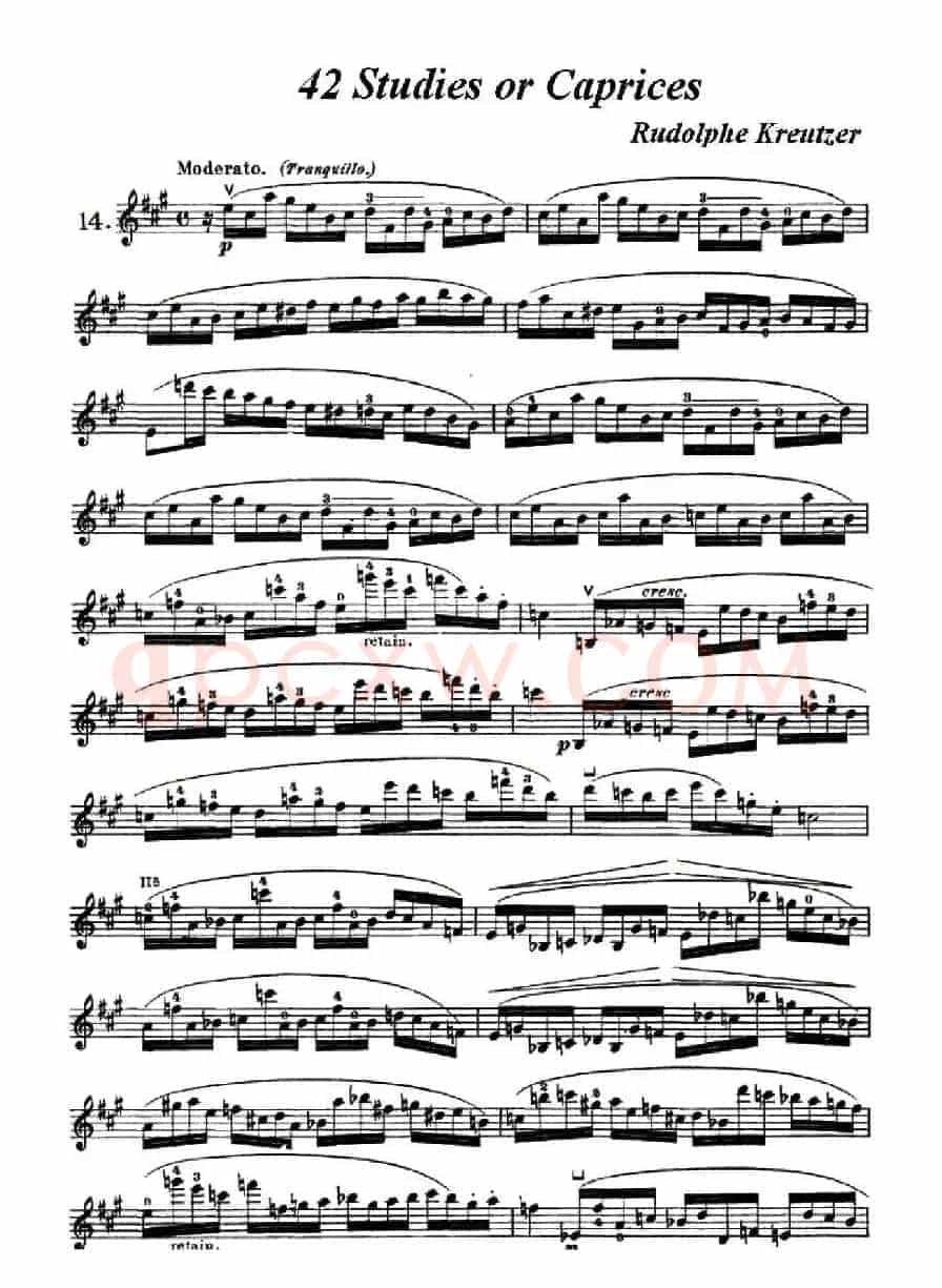 42首练习曲或隨想曲之14