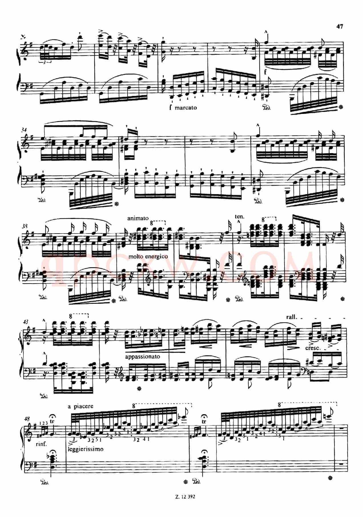 Soirées Musicales S.424(《音乐晚会(全12首)》第5首)