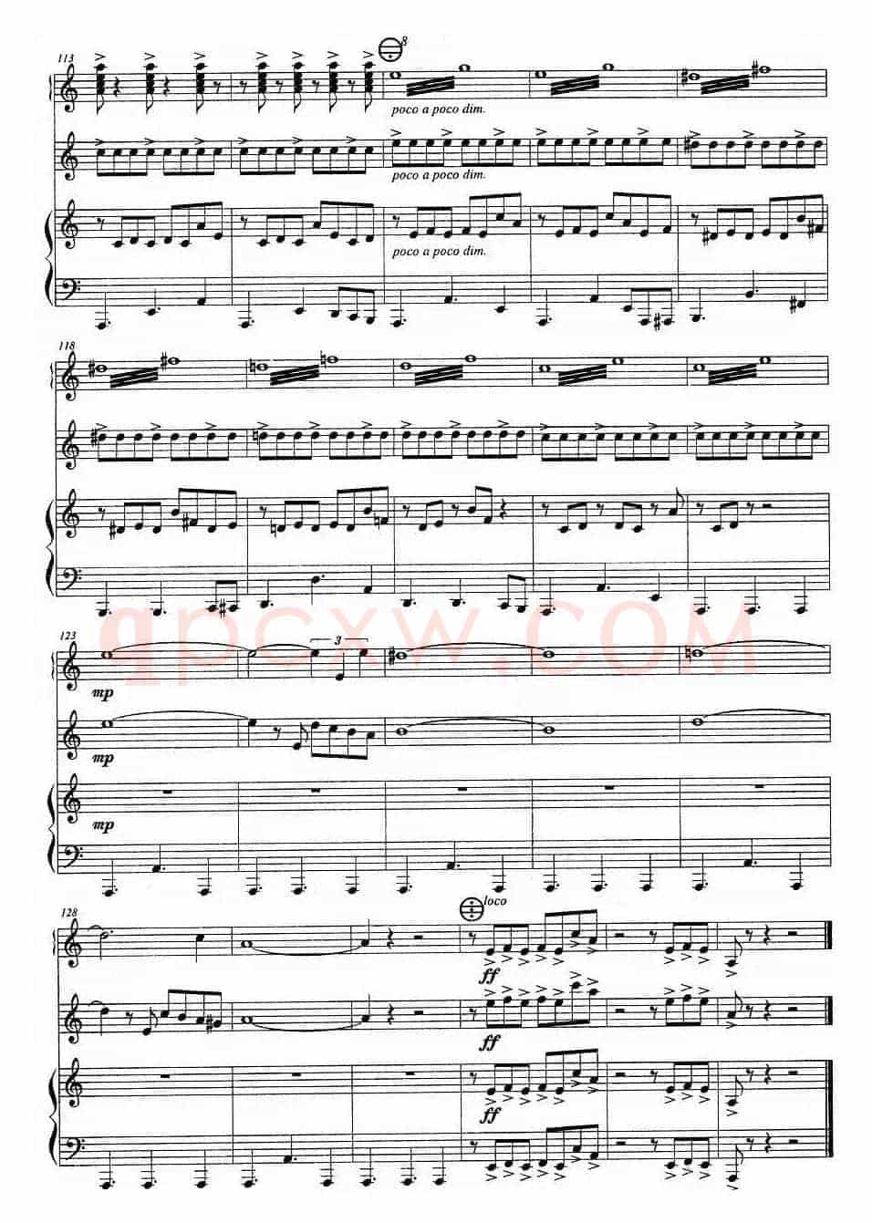 Libertango（自由探戈）（手风琴、小提琴、钢琴三重奏）