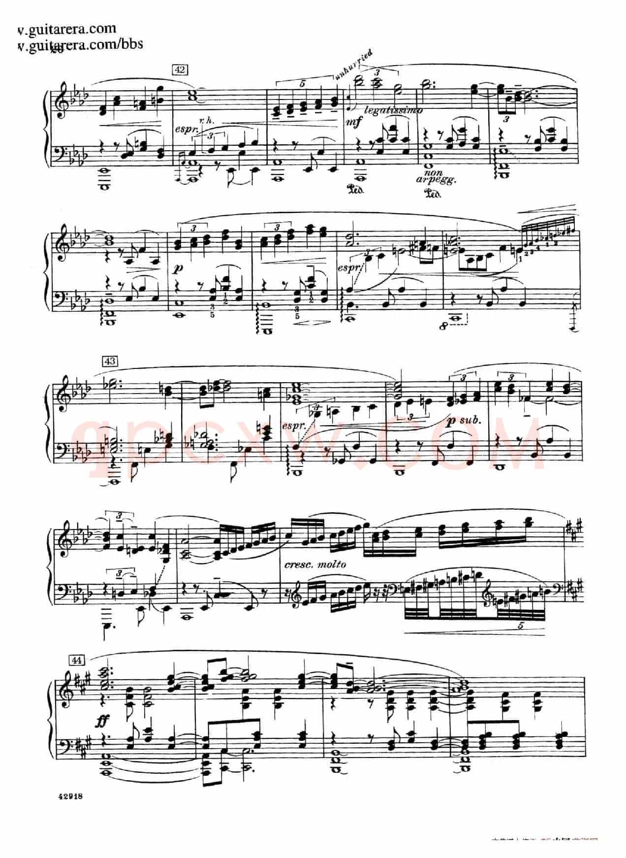 Souvenirs Op.28(纪念曲5. 踌躇的探戈)