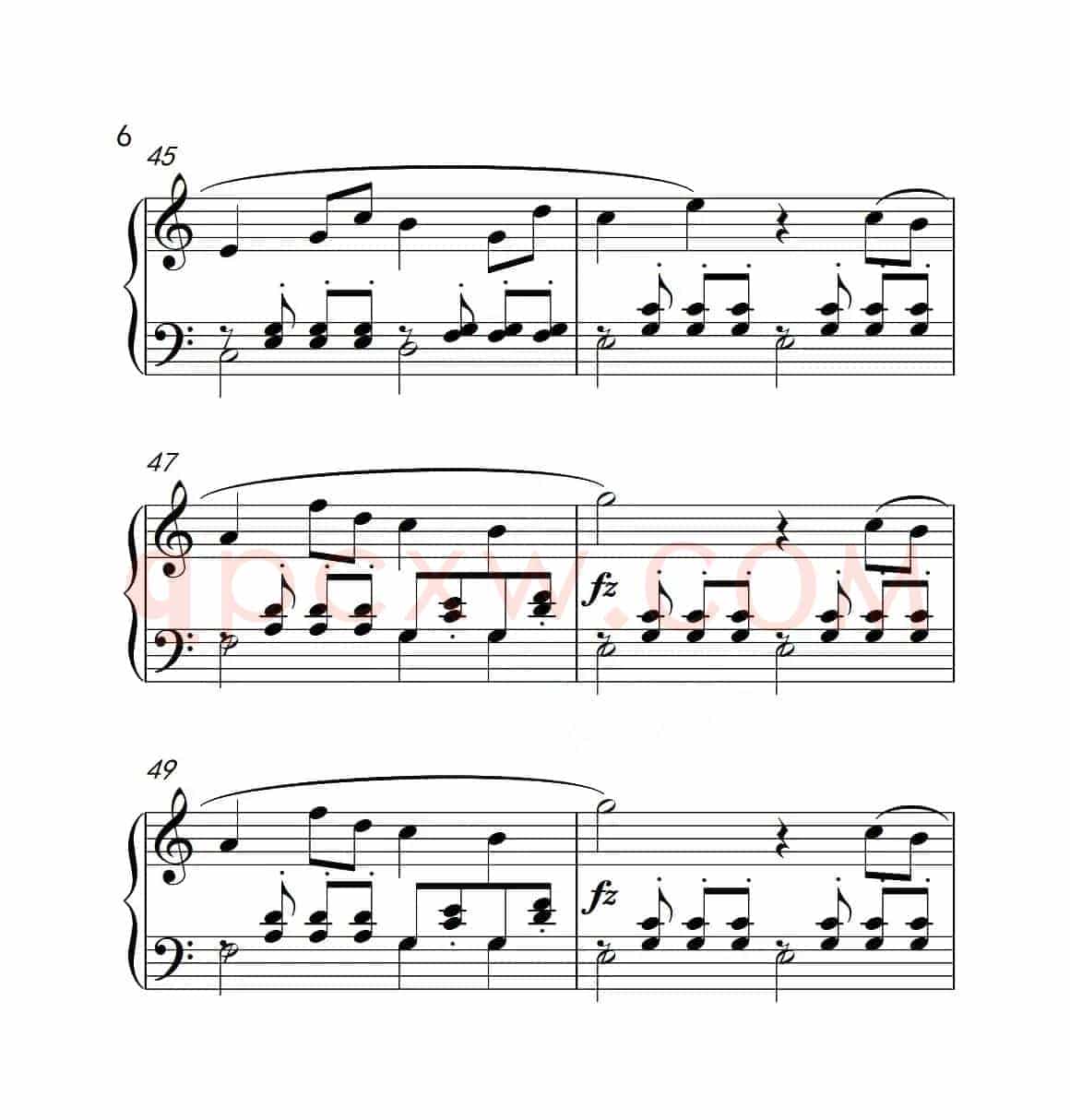 第四级B组 洋娃娃的梦（中国音乐学院钢琴考级作品1~6级）